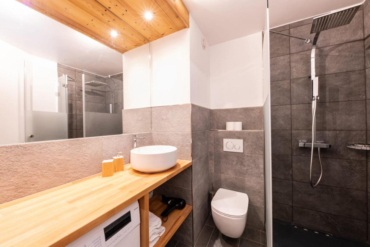 Nice Apt With Mountain View At The Foot Of Slopes Chamonix Mont Blanc Exterior foto