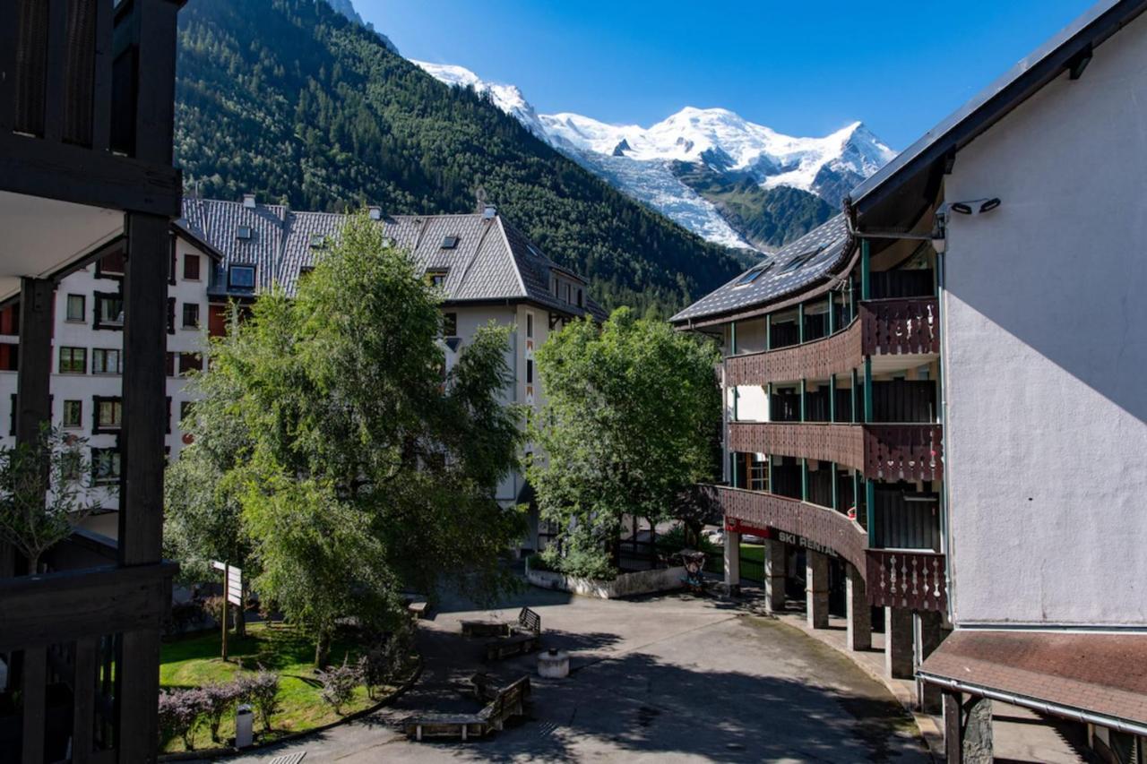 Nice Apt With Mountain View At The Foot Of Slopes Chamonix Mont Blanc Exterior foto